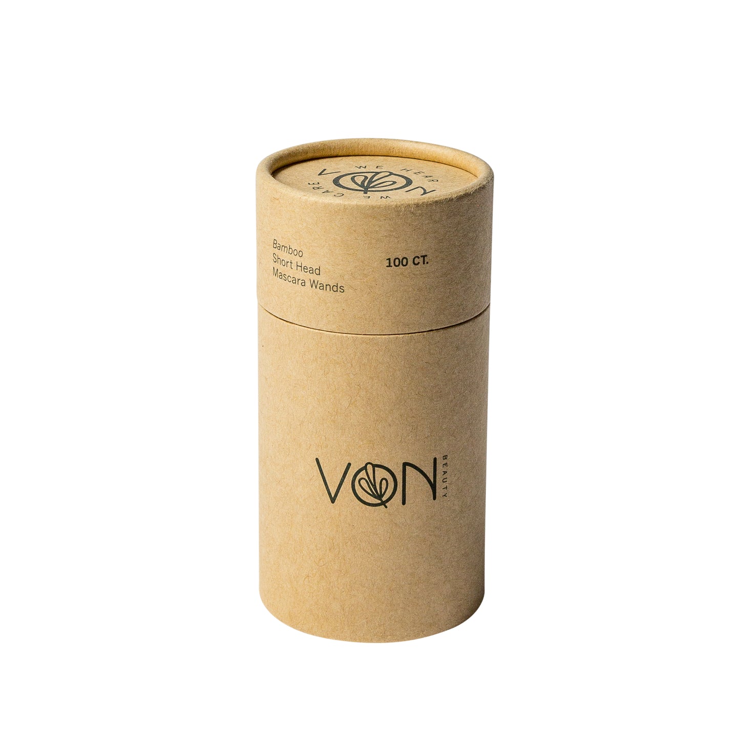 Bamboo Short Head Mascara Wands - Von Beauty