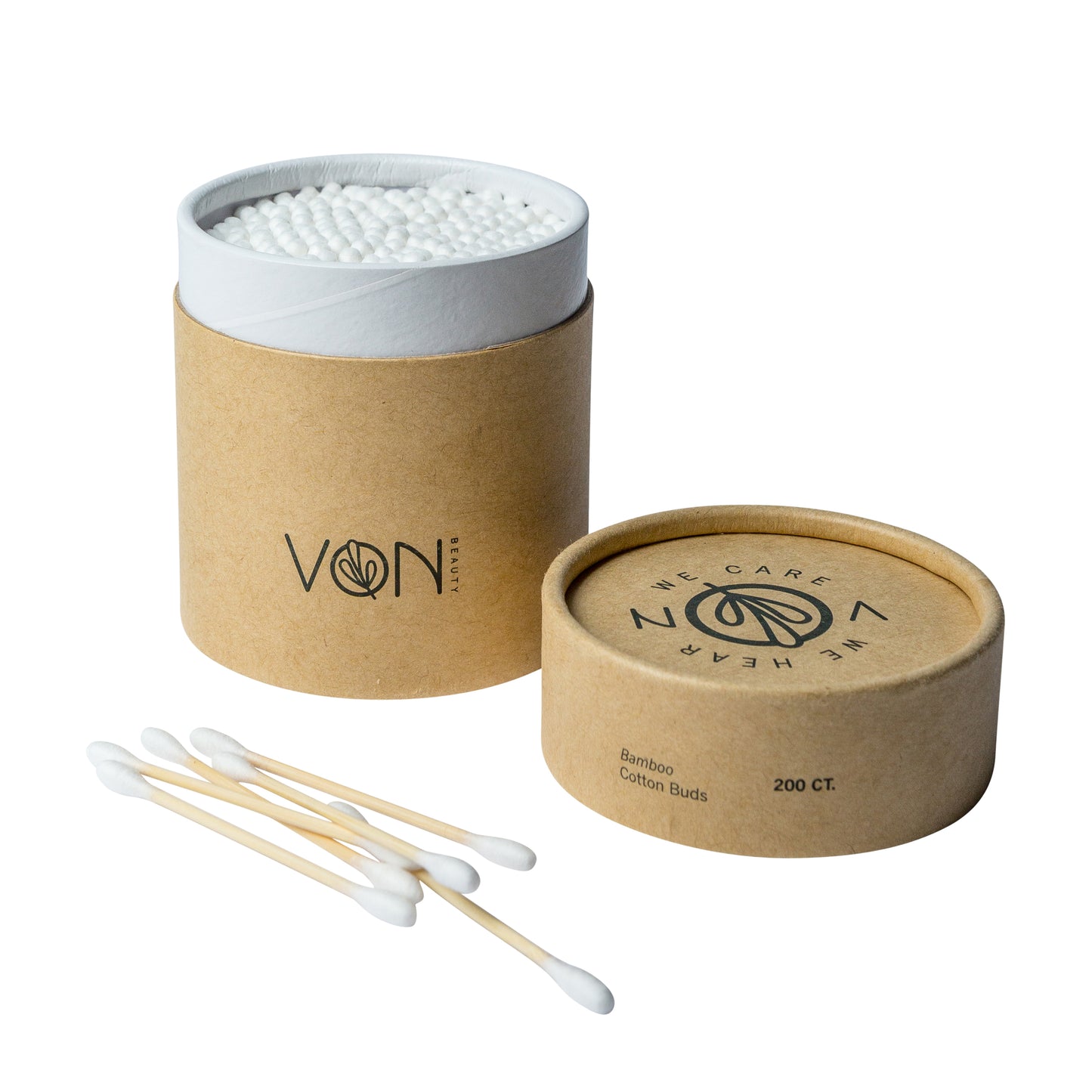 Bamboo Cotton Buds - Von Beauty