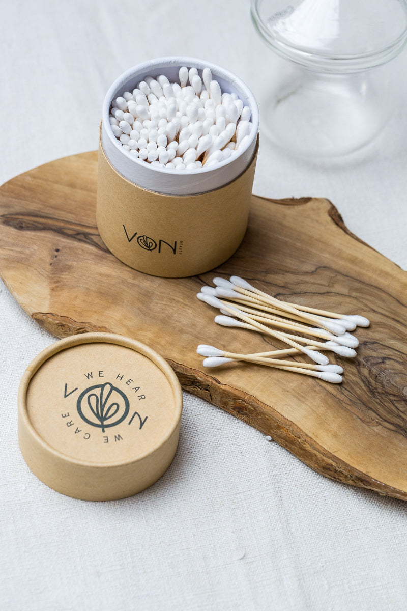 Bamboo Cotton Buds - Von Beauty