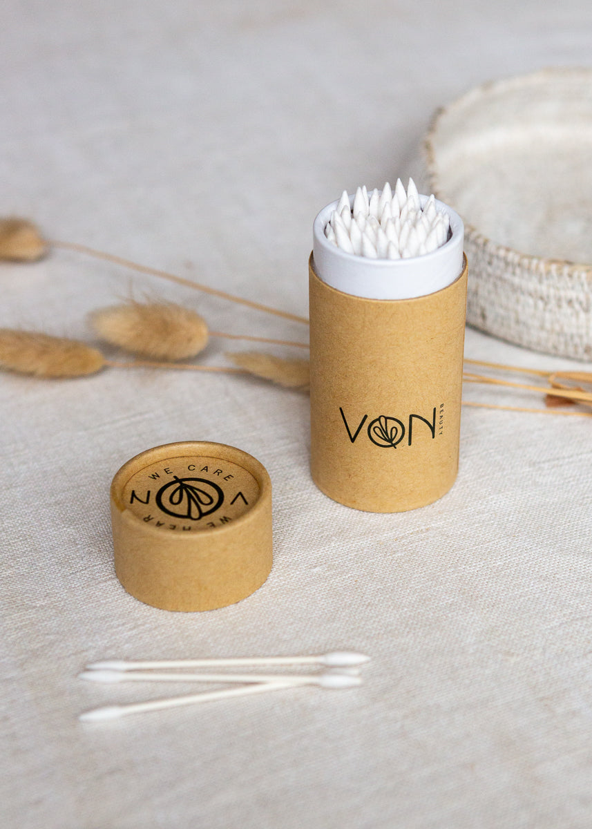 Mini Pointy Cotton Buds - Von Beauty